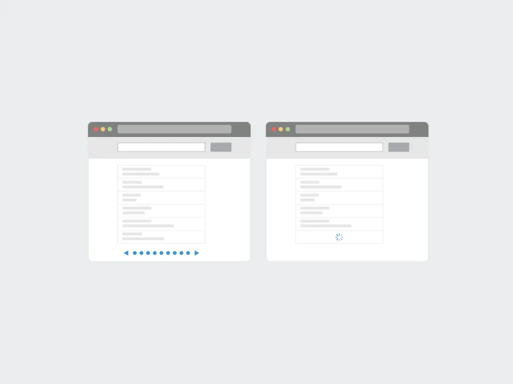 Infinite Scroll Özelliği Artık Arama Sayfalarında
