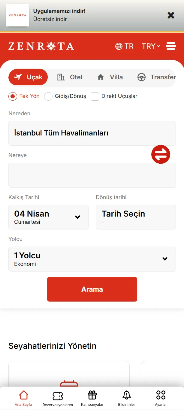 Mobil Uyumlu Satış Sitesi