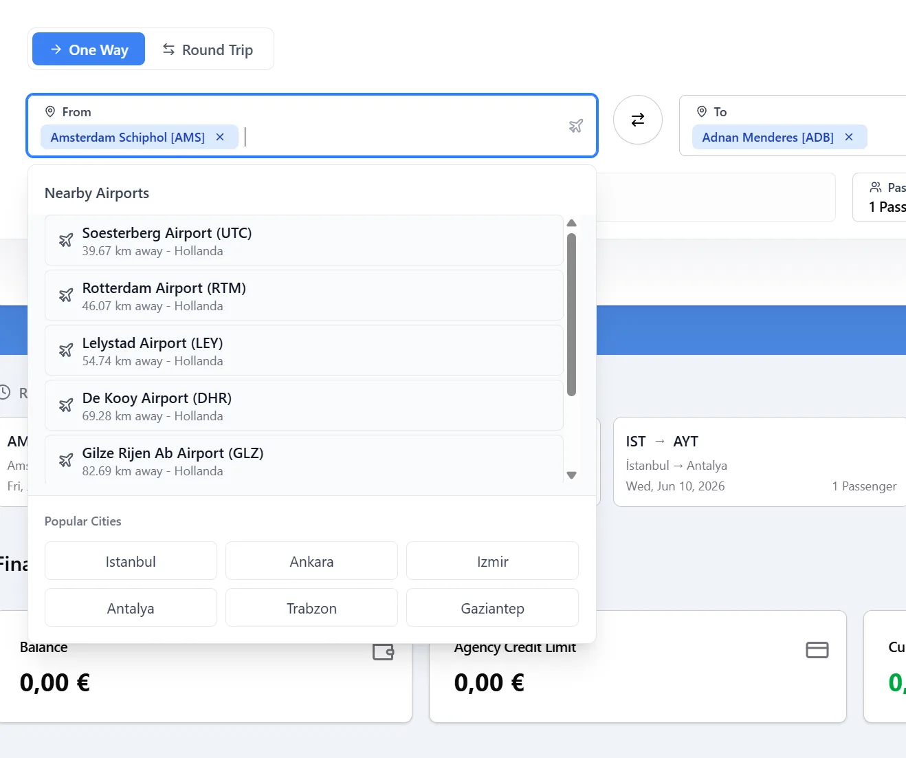 Flight Booking System